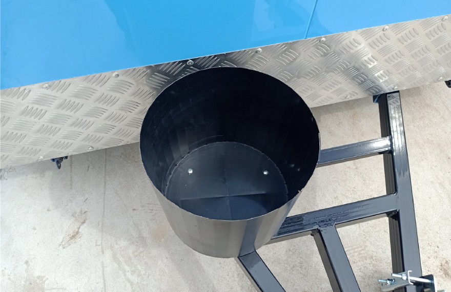 stainless steel gas tank holder